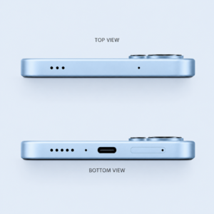 OPPO A6x 5G (4GB RAM, 128GB Storage) – Olive Green & Ice Blue