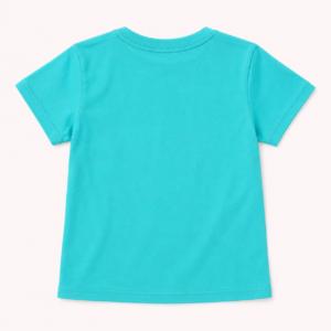 FREELINE Girls Printed T-Shirt Aqua Blue | Size 34 (85 CM)