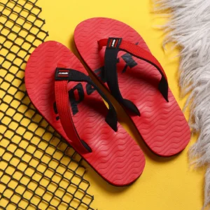 Sparx Men's Comfort Flip Flops | Red Casual Slippers | Lightweight Daily Wear Thong Sandals