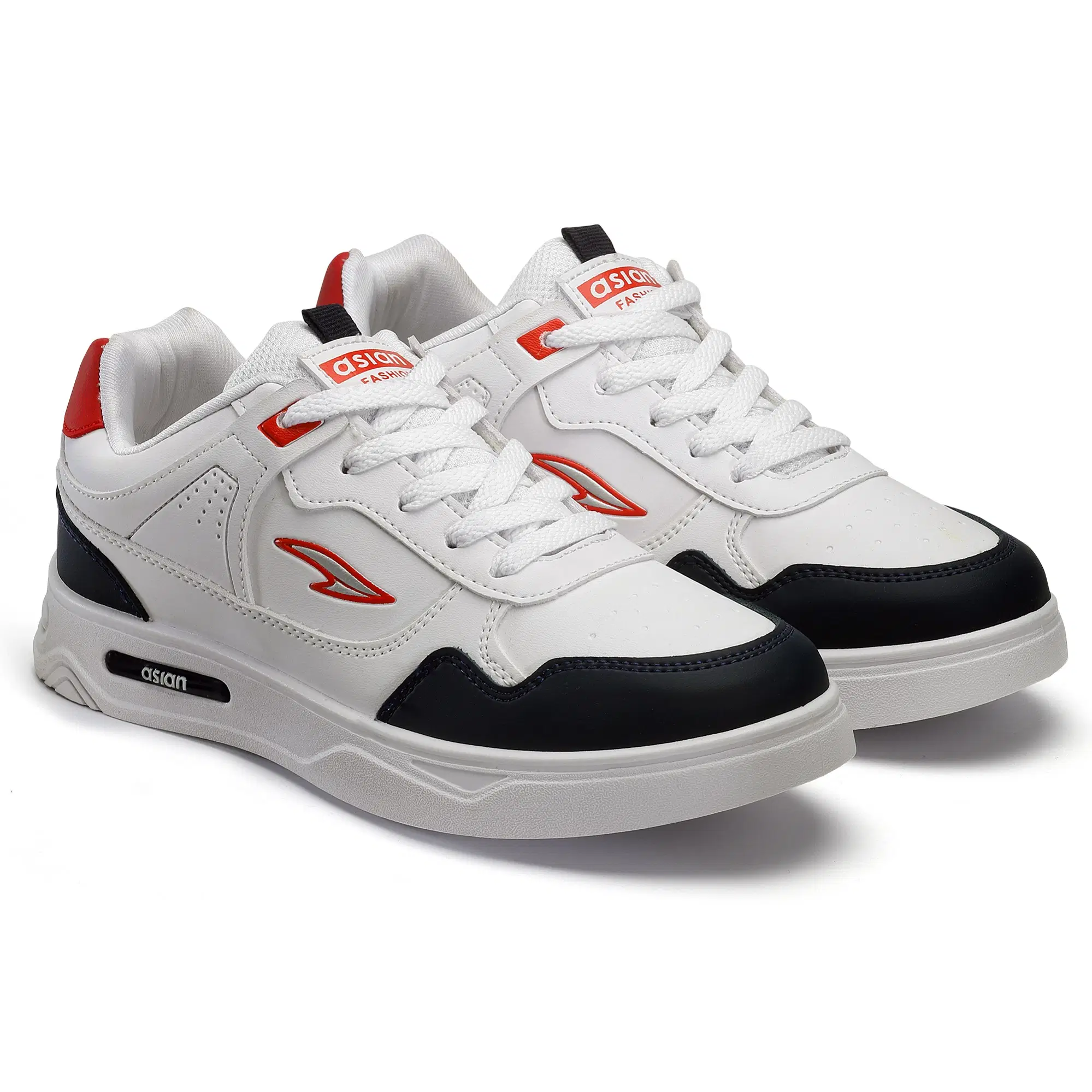 ASIAN BOSTON-01 Navy Men's Sneakers - Image 4