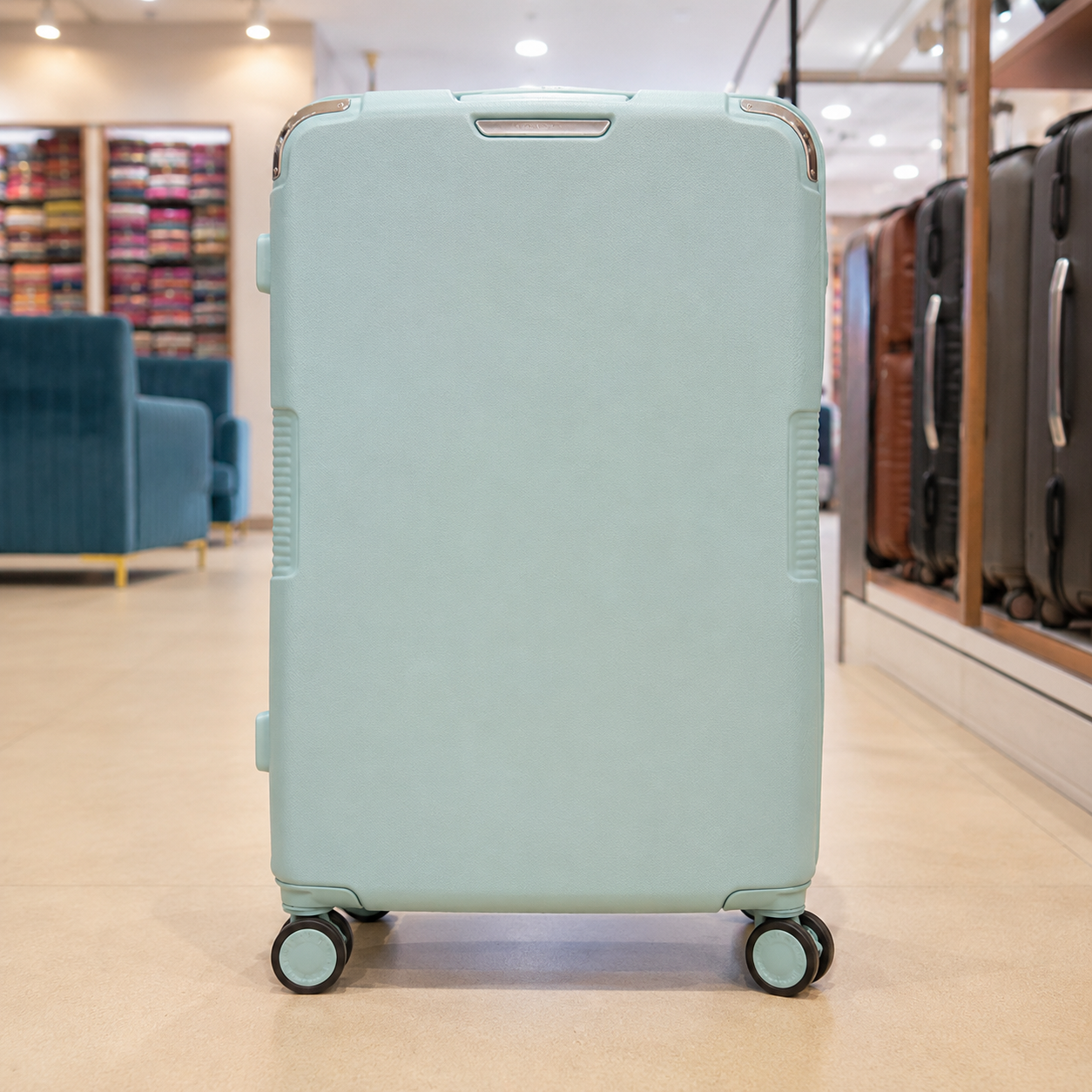 SWISS ERA Hard Shell Trolley Suitcase(28'') – Mint Green