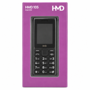 HMD 105 Dual SIM Mobile , Built-in UPI App , Phone Talker, MP3 Player and Wireless FM Radio