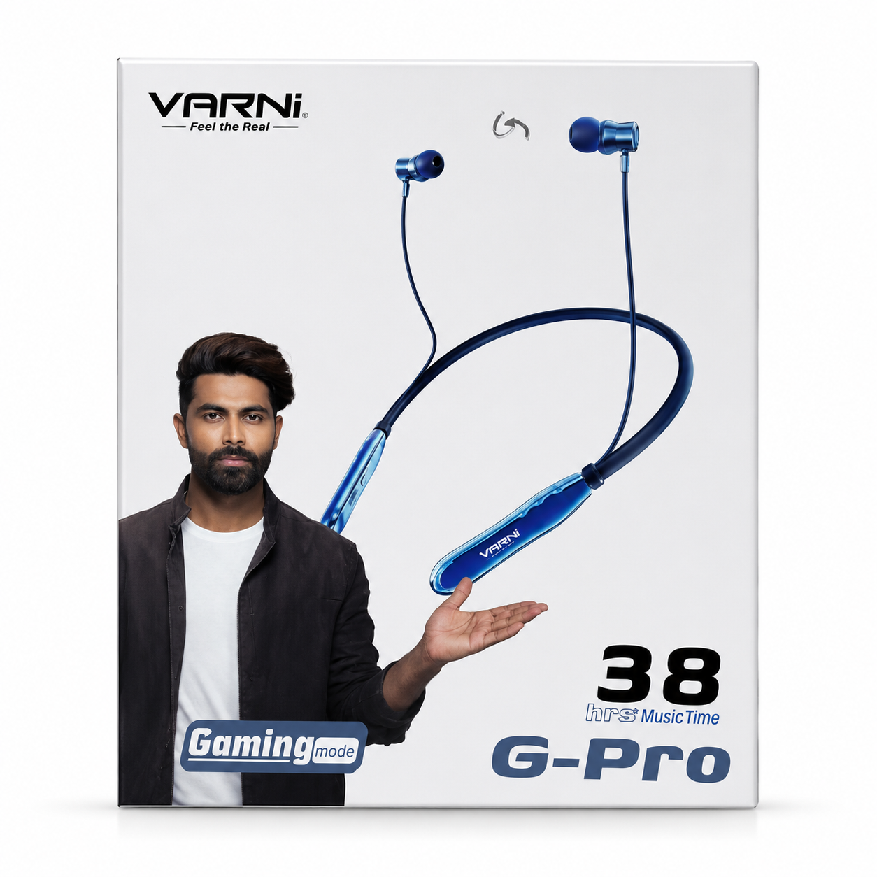 VARNi G-Pro Bluetooth Wireless Neckband Earphones - Image 4