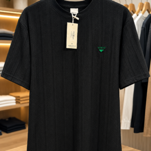 Men's Textured Oversized Half Sleeve T-Shirt