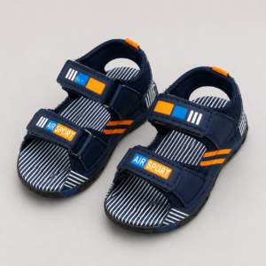 Kids Sports Sandals for Boys | Navy Blue Velcro Sandals | Lightweight Outdoor & Casual Sandals