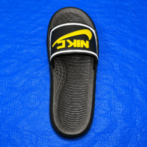 Men's Black Slide Slippers | Lightweight EVA Slides | Comfortable Daily Wear Bathroom & Casual Slippers