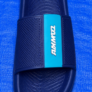 Men's Navy Blue Slide Slippers | Lightweight EVA Bathroom & Casual Slides | Comfortable Daily Wear