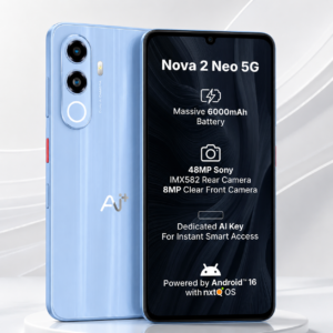 Ai+ Nova 2 Neo 5G Smartphone ( 4GB RAM, 64GB Storage)