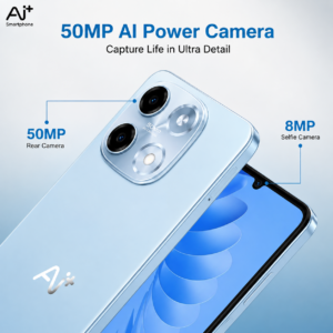Ai+ Nova 2 5G Smartphone (6GB RAM |128GB Storage) – Blue
