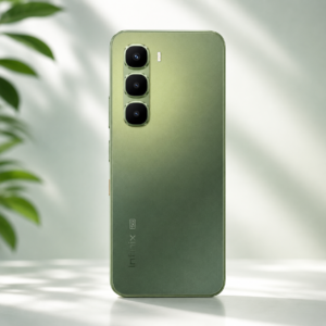 Infinix HOT 60 5G+ (Tundra Green, 6GB RAM, 128GB Storage) | 90FPS Gaming | 500K+AnTuTu Score | One-Tap AI Button | Infinix AI