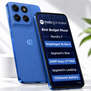 MOTOROLA g57 power 5G Snapdragon (Pantone Regatta, 128 GB) (8 GB RAM)