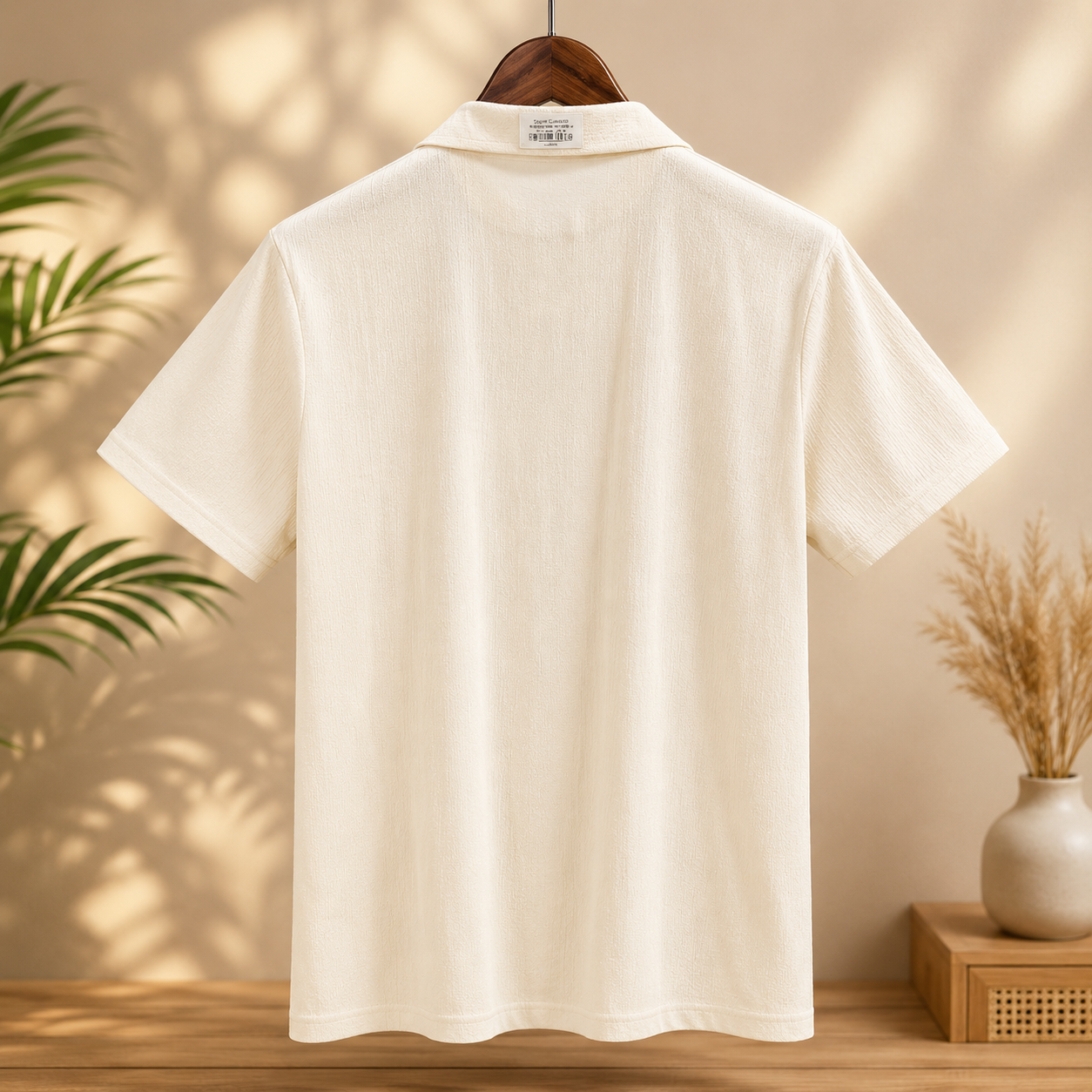 999 Men’s Fancy Textured T-Shirt - Image 3