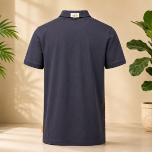 Dixy Scott Men’s Cotton Rich Polo T-Shirt – Navy Blue