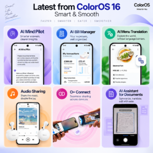 OPPO Reno16c 5G – Starry White