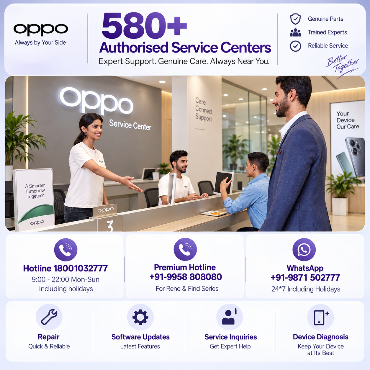 OPPO Reno16c 5G – Starry White - Image 16