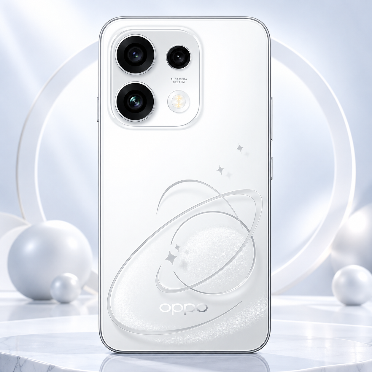 OPPO Reno16c 5G – Starry White - Image 3