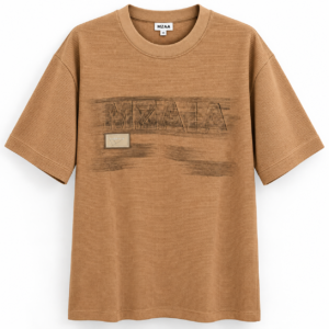 Men’s Fadded German Waffle Knit T-Shirt