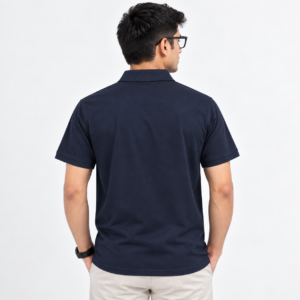 FREEMIND Men's Solid Polo T-Shirt | Regular Fit | Short Sleeve