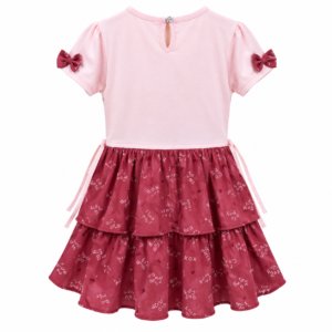 Garji Girls Printed Frock Dress
