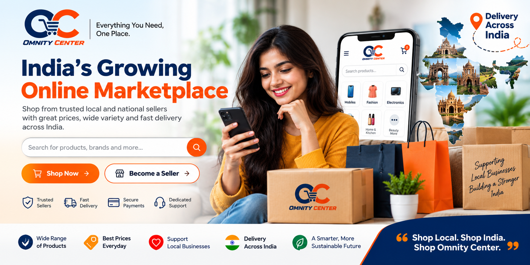 Omnity Center - Shop across India