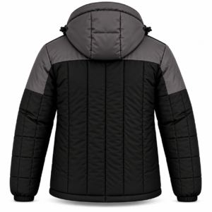 Two-Tone Hooded Winter Jacket | Men | TEVR