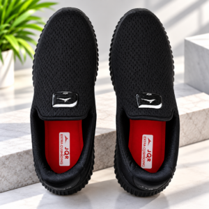 JQR Super Bahu Pro Men's Black Casual Sports Shoes