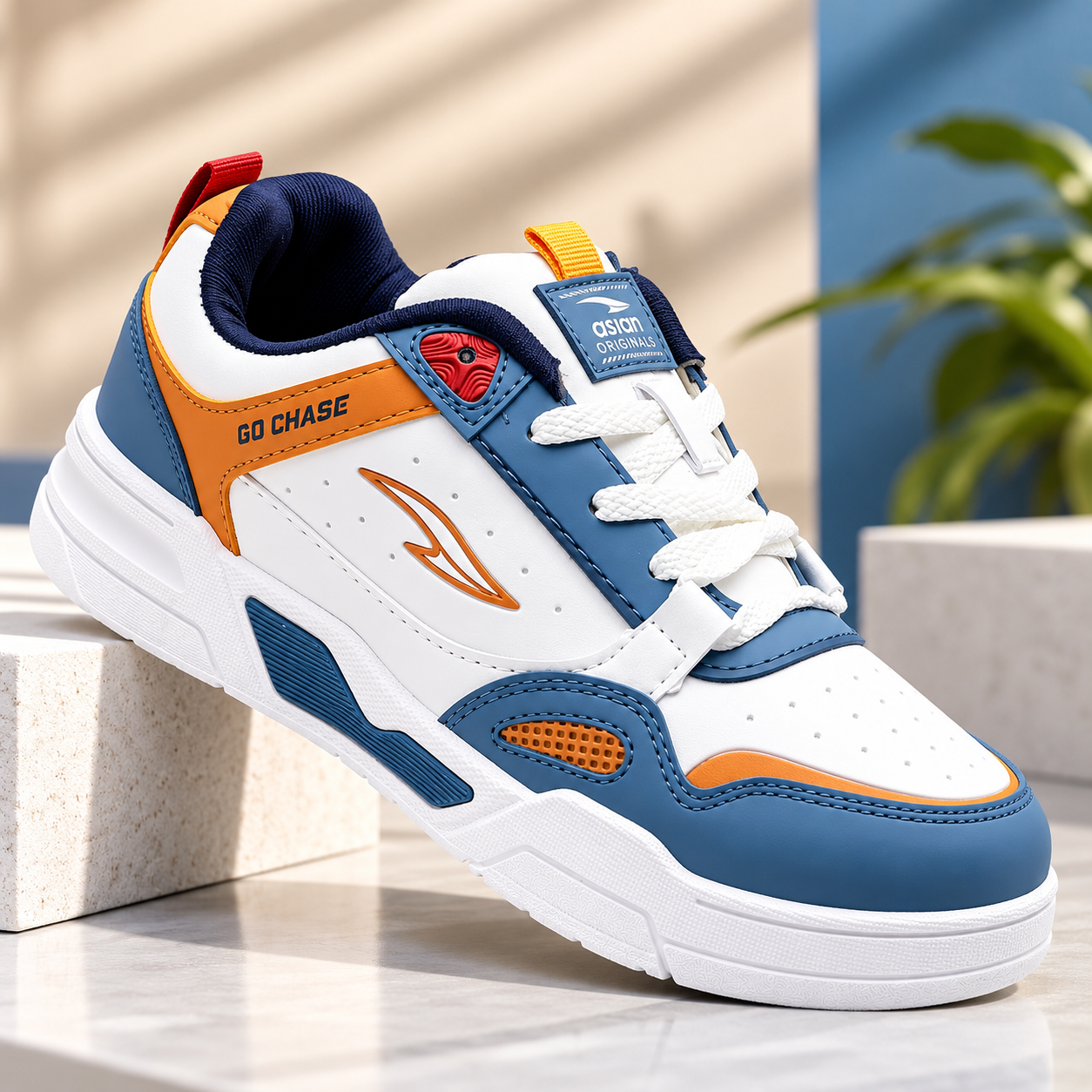 Asian Tango 01 Men's Casual Sneakers Lace-Up Sports Style Shoes - Image 8
