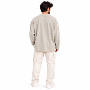 Lacoste Menβs Relaxed Fit Long Sleeve Henley T-Shirt