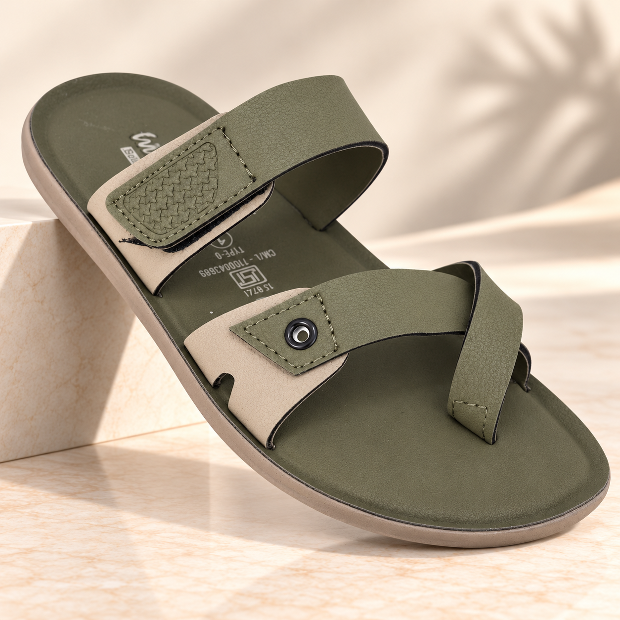 Walkaroo Men's Soft Cushion Casual Sandals
