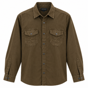 TOUCH TWO WAY Men’s Premium Denim Shirt