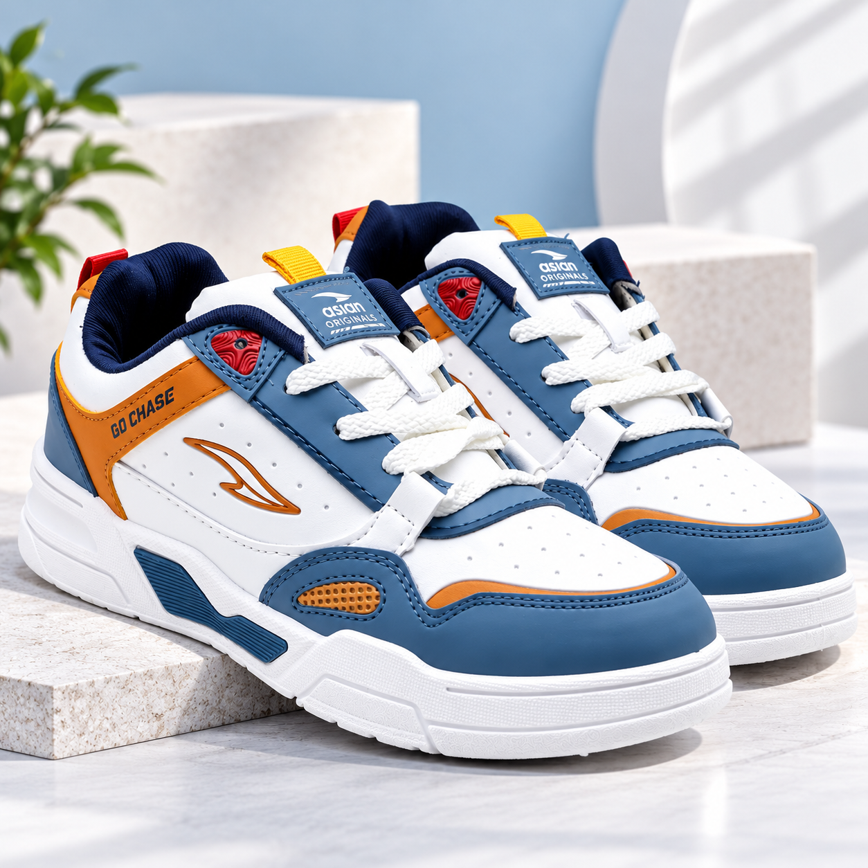 Asian Tango 01 Men's Casual Sneakers Lace-Up Sports Style Shoes - Image 7