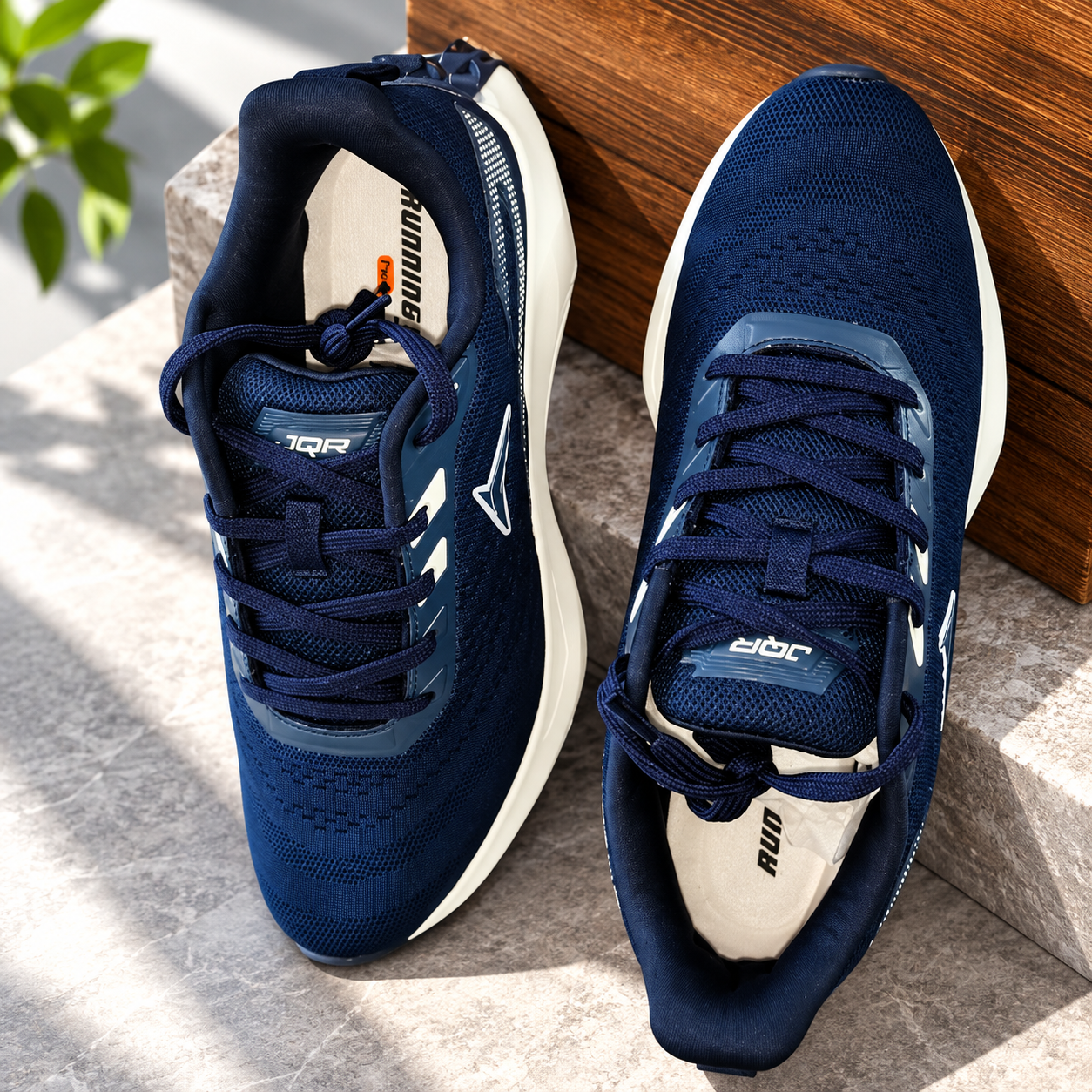 JQR Sports Parker Men's Navy Blue Running Shoes - Image 4