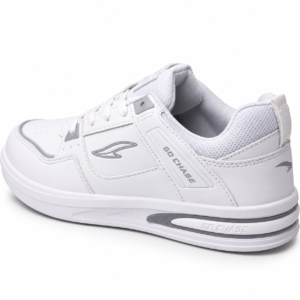 Asian Defender-01 Men's Casual Sneakers Full White | Stylish Lace-Up Shoes